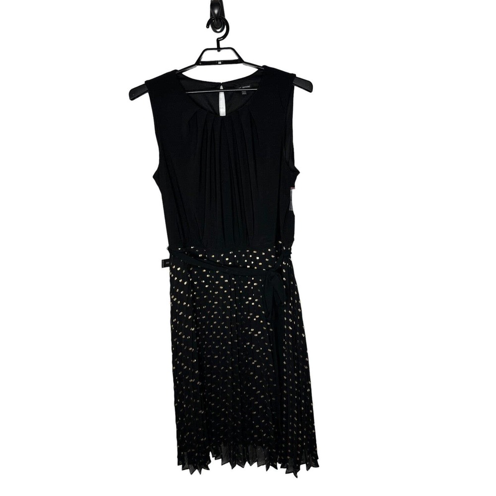 NWT Lane Bryant Womens Fit‎ and Flare Dress 22/24 (3X) Chiffon Pleated Skirt